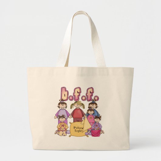 Best Friends Forever - Slumber Party Grote Tote Bag (Voorkant)
