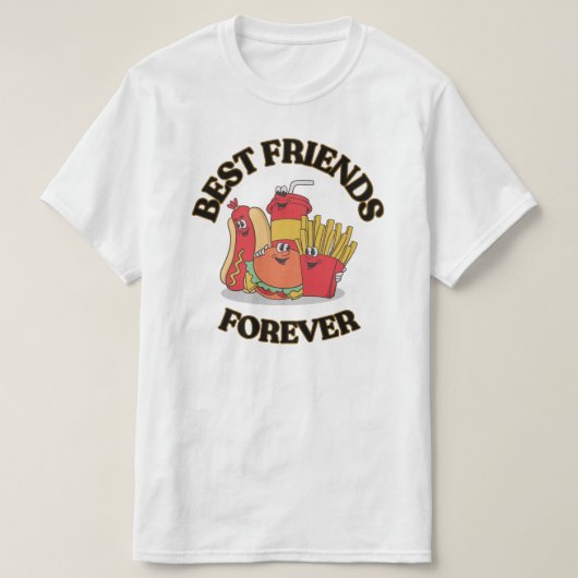 Best Friends Forever T-shirt (Design voorkant)