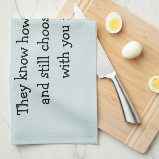 Best Friends Funny Gezegde Theedoek (Quarter Fold)