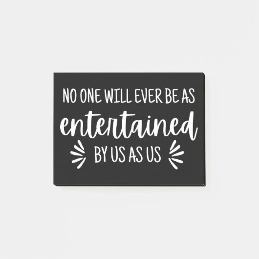 Best Friends Funny Quote Post-it® Notes (Voorkant)