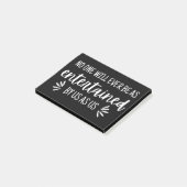 Best Friends Funny Quote Post-it® Notes (Schuin)