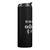 Best Friends Funny Quote Thermosbeker (Gedraaid links)