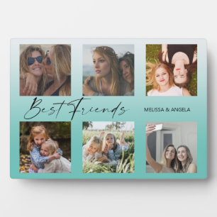 Best Friends Gepersonaliseerd Foto Collage Fotoplaat