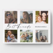 Best Friends Gepersonaliseerd Foto Collage Fotoplaat (voorkant)