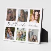 Best Friends Gepersonaliseerd Foto Collage Fotoplaat (Zijkant)