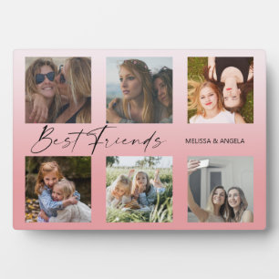 Best Friends Gepersonaliseerd Foto Collage Fotoplaat
