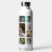 Best Friends Gepersonaliseerd Foto Collage Waterfles (Links)