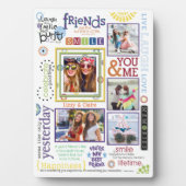 Best Friends Gezegden Photo Collage Fotoplaat (voorkant)