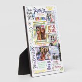 Best Friends Gezegden Photo Collage Fotoplaat (Zijkant)