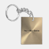 Best Friends Gift Ideas – Custom Name Key Chain Sleutelhanger (Voorkant Links)