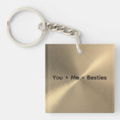 Best Friends Gift Ideas – Custom Name Key Chain Sleutelhanger (Voorkant)