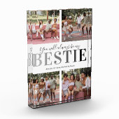 Best Friends Gift l Bestie Photo Block Fotoblokken (Links)