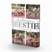 Best Friends Gift l Bestie Photo Block Fotoblokken (Rechts)