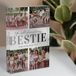 Best Friends Gift l Bestie Photo Block Fotoblokken