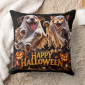 Best friends happy Halloween decorative Kussen (Deken)
