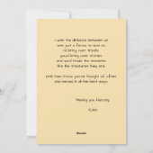 Best Friends Holiday Card Customized Wish We Were Feestdagenkaart (Achterkant)