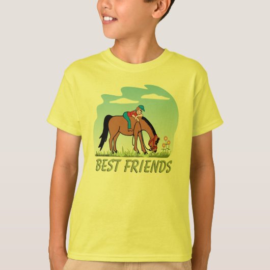 Best Friends Horse T-Shirt (Voorkant)