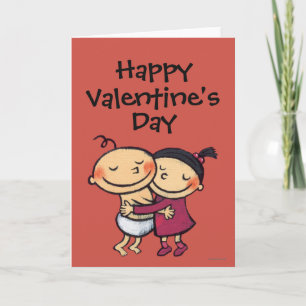 Best Friends Hugging Feestdagen Kaart