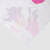 Best Friends in Cozy Hats • Folded Thank You Tissuepapier (Detail)