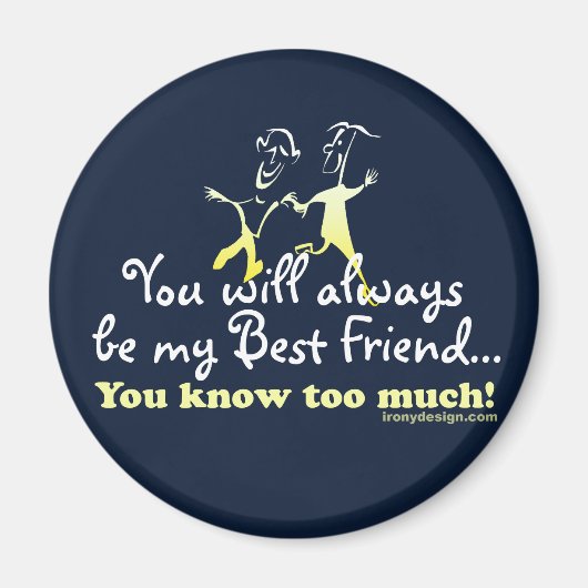 Best Friends Knows Magneet (Voorkant)