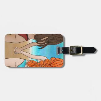 Best Friends Luggage Tag Bagagelabel