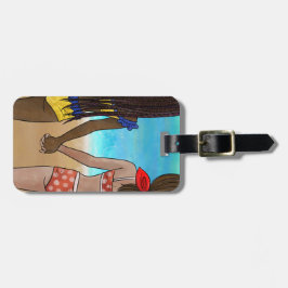 Best Friends Luggage Tag Bagagelabel