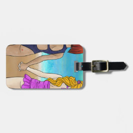 Best Friends Luggage Tag Bagagelabel