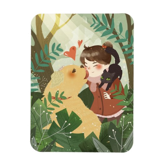 Best Friends Magnet Magneet (Verticaal)