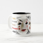 BESt FRiEnDs-Mok Tweekleurige Koffiemok (Voorkant links)