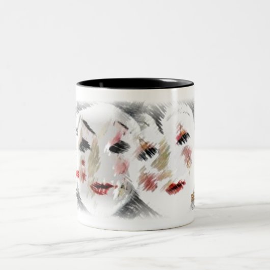 BESt FRiEnDs-Mok Tweekleurige Koffiemok (Center)