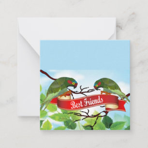 Best Friends Note Kaart Notitiekaartje