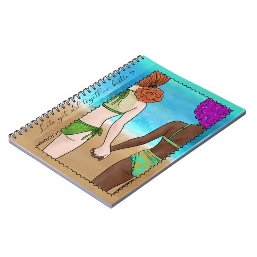 Best Friends Notebook Notitieboek (Linkerzijde)