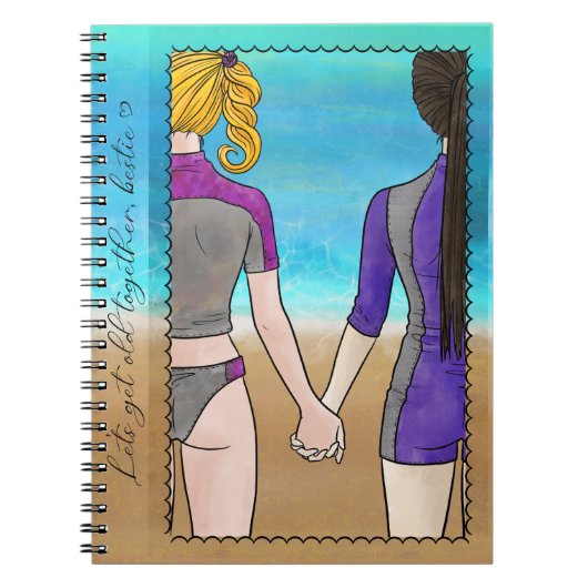 Best Friends Notebook Notitieboek (Voorkant)