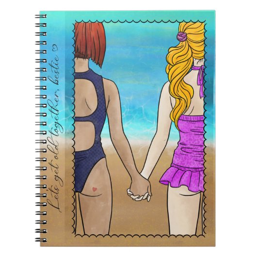 Best Friends Notebook Notitieboek (Voorkant)