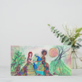 Best Friends Original Art Kaart (Staand voorkant)