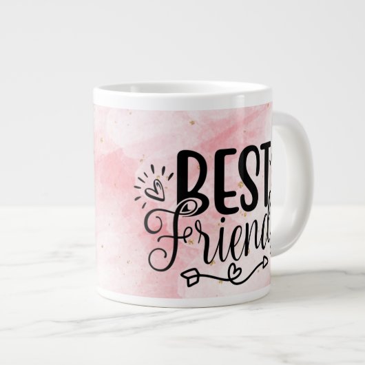 Best Friends Personalized Coffee Mok (Voorkant rechts)