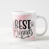 Best Friends Personalized Coffee Mok (Rechts)