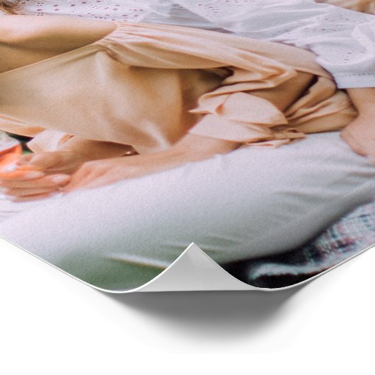 Best Friends Personalized Foto Poster (Hoek)