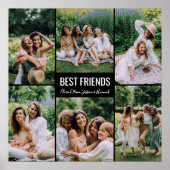 Best Friends Personalized Foto Poster (Voorkant)