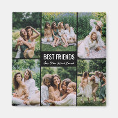 Best Friends Personalized Photo Magnet (Voorkant)