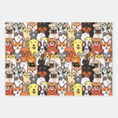 Best Friends Pet Cats and Dogs Gift Wrapping Paper (Voorkant)
