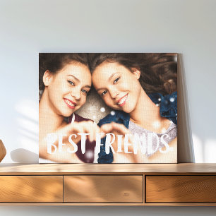 Best Friends Photo Canvas Afdruk