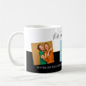 Best Friends Photo Collage Custom Text Script Koffiemok (Links)