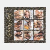 Best Friends Photo Collage Fleece Deken (Voorkant (Horizontaal))