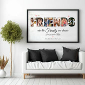 Best Friends Photo Collage Gift Poster