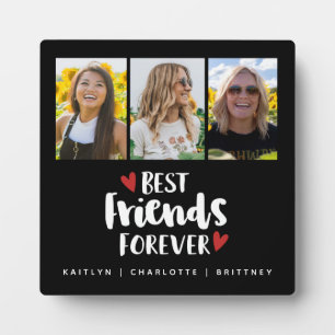 Best Friends Photo Collage Plaque Fotoplaat