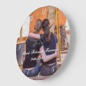 Best Friends Photo Custom  Grote Klok (Hoek)