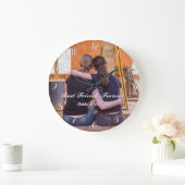 Best Friends Photo Custom  Grote Klok (Huis)