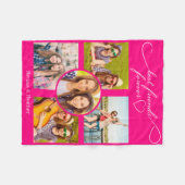 Best Friends Photo Fleece Deken (Voorkant (Horizontaal))