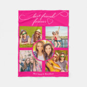 Best Friends Photo Fleece Deken (Voorkant)